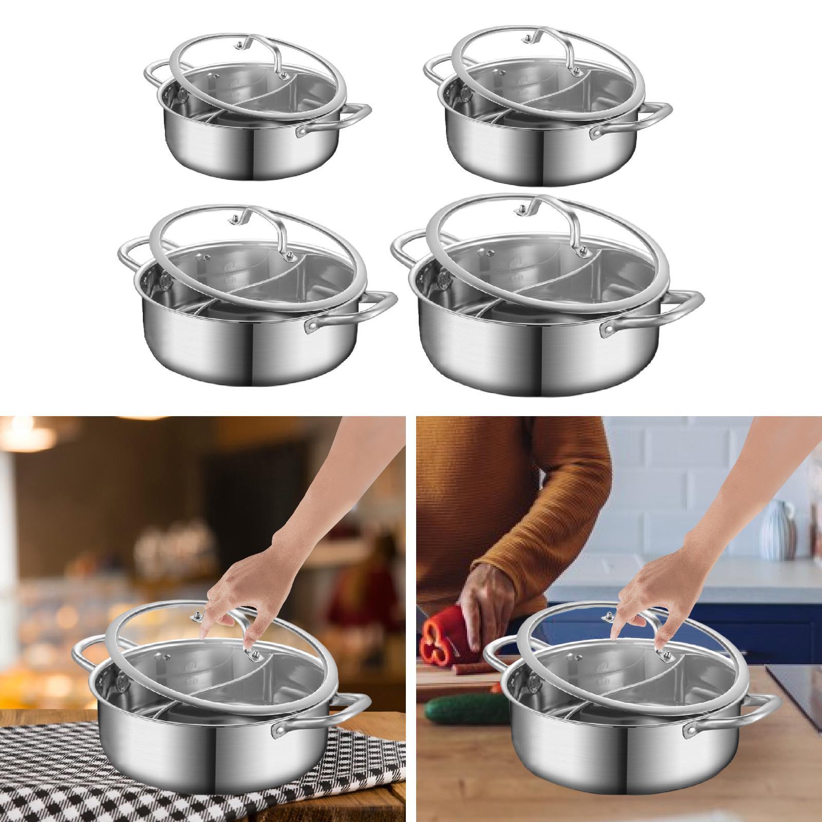 Hot Pot with Divider Gas Stock - Home Cooking Gas review and price