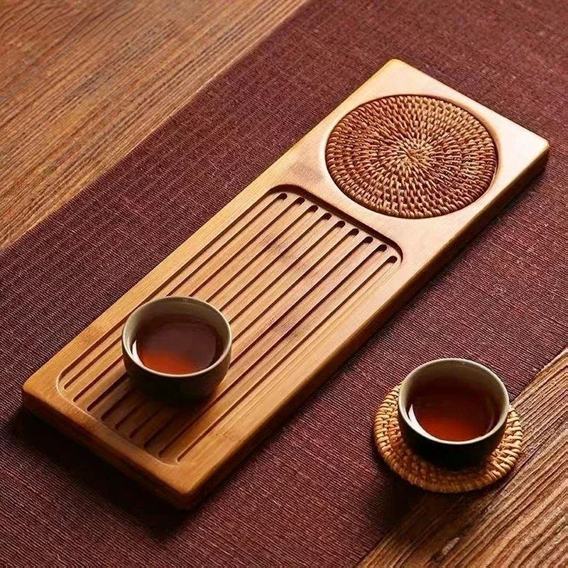 Dry Brew Bamboo Tea Tray with  - Home Cooking Recipes review and price